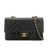 CHANEL VINTAGE CLASSIC FLAP MEDIUM CHAIN SHOULDER BAG KAHKI LAMB SKIN 90303729 - PURPOSE