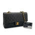 CHANEL VINTAGE CLASSIC FLAP MEDIUM CHAIN SHOULDER BAG KAHKI LAMB SKIN 90303729 - PURPOSE