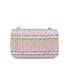 CHANEL MATELASSE CHAIN SHOULDER BAG MULTICOLOR TWEED 90303730