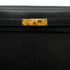 HERMES KELLY ELAN BLACK CHEVRE CLUTCH SHOULDER BAG B GHW 90303898 - PURPOSE