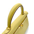 HERMES KELLY 25 RETOURNE JAUNE POUSSIN VEAU SWIFT HAND SHOULDER BAG Z GHW 90303899 - PURPOSE