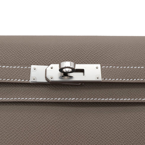 HERMES KELLY ELAN ETOUPE VEAU MADAME CLUTCH SHOULDER BAG K PHW 90304027 - PURPOSE