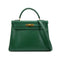HERMES KELLY 32 RETOURNE VERT BOXCALF HAND SHOULDER BAG □B GHW 90304028 - PURPOSE