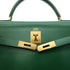 HERMES KELLY 32 RETOURNE VERT BOXCALF HAND SHOULDER BAG □B GHW 90304028 - PURPOSE