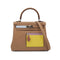 HERMES KELLY 25 COLORMATIC RETOURNE CHAI LIME BLUE BRUME CASSIS MAUVE SYLVESTRE NATA VEAU SWIFT HAND SHOULDER BAG B PHW 90304032 - PURPOSE
