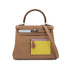 HERMES KELLY 25 COLORMATIC RETOURNE CHAI LIME BLUE BRUME CASSIS MAUVE SYLVESTRE NATA VEAU SWIFT HAND SHOULDER BAG B PHW 90304032 - PURPOSE