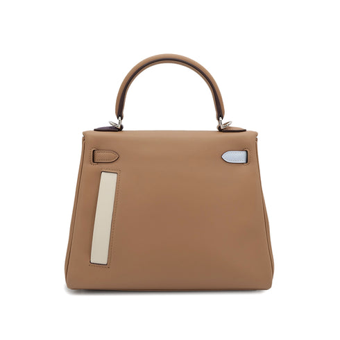 HERMES KELLY 25 COLORMATIC RETOURNE CHAI LIME BLUE BRUME CASSIS MAUVE SYLVESTRE NATA VEAU SWIFT HAND SHOULDER BAG B PHW 90304032 - PURPOSE