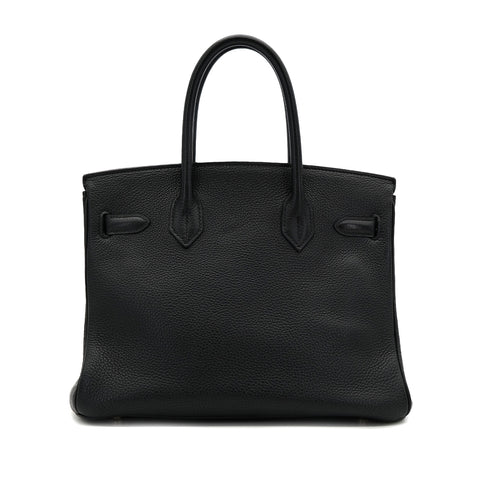 HERMES BIRKIN 30 BLACK TOGO HAND BAG □I SHW MARKED STAR 90304097 - PURPOSE