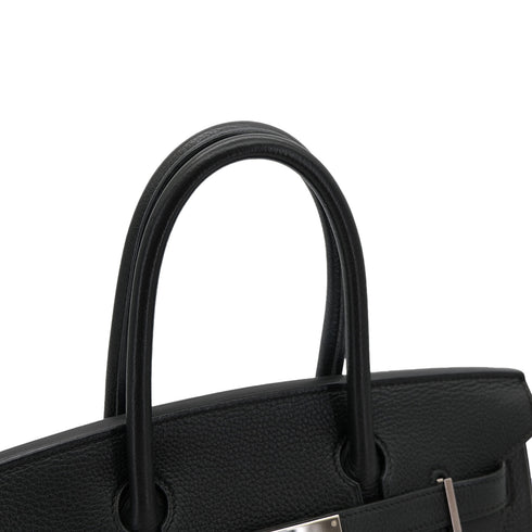 HERMES BIRKIN 30 BLACK TOGO HAND BAG □I SHW MARKED STAR 90304097 - PURPOSE