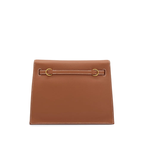 HERMES KELLY DANCE 2 VERSO GOLD ORANGE FIELD EVERCOLOR SHOULDER BAG W GHW 90304100 - PURPOSE