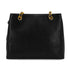 CHANEL VINTAGE TURN LOCK CHAIN TOTE SHOULDER BAG BLACK CAVIAR SKIN 90304102 - PURPOSE