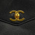 CHANEL VINTAGE TURN LOCK CHAIN TOTE SHOULDER BAG BLACK CAVIAR SKIN 90304102 - PURPOSE