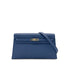 HERMES KELLY ELAN BLUE TIE VEAU EPSOM CLUTCH SHOULDER BAG K ELECTRUM 90304107 - PURPOSE