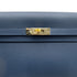 HERMES KELLY ELAN BLUE TIE VEAU EPSOM CLUTCH SHOULDER BAG K ELECTRUM 90304107 - PURPOSE