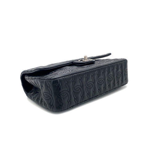 CHANEL COCOMARK CHAIN SHOULDER BAG BLACK LEATHER 90304185