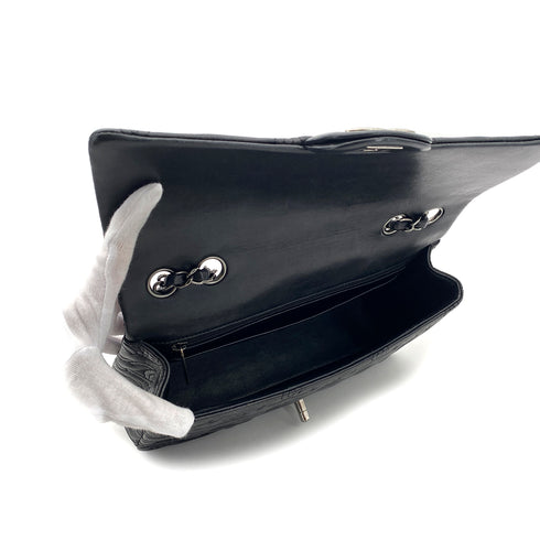 CHANEL COCOMARK CHAIN SHOULDER BAG BLACK LEATHER 90304185