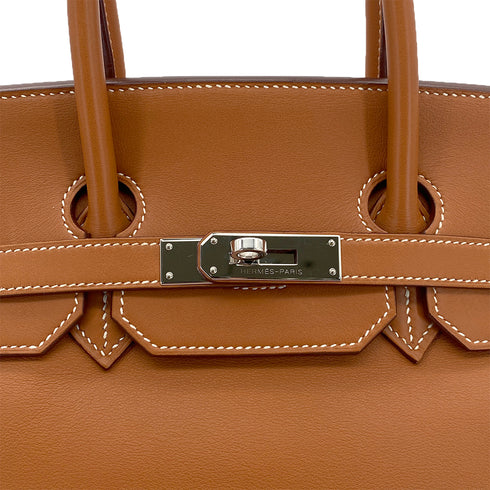 HERMES BIRKIN 35 GOLD VEAU SWIFT HAND BAG □K PHW 90304186