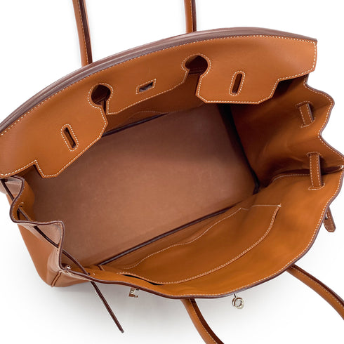 HERMES BIRKIN 35 GOLD VEAU SWIFT HAND BAG □K PHW 90304186