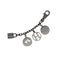 HERMES BAG CHARM AMULET 4 SILVER RUTHENIUM ACCESSORY 90304188 - PURPOSE
