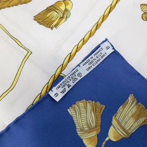 HERMES CARRE 90 VUE DU CARROSSE DE LA GALERE LA REALE SCARF SILK MULTICOLOR 90304194 - PURPOSE