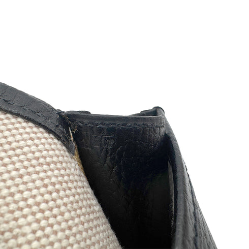 HERMES JIGE PM BLACK ARDENNES CLUTCH BAG □A 90304688 - PURPOSE