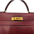 HERMES KELLY 32 SELLIER ROUGE H COUCHVEL HAND SHOULDER BAG 〇R GHW 90304698