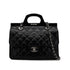 CHANEL MATELASSE 2WAY HAND CHAIN SHOULDER BAG BLACK LEATHER 90304700 - PURPOSE