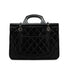 CHANEL MATELASSE 2WAY HAND CHAIN SHOULDER BAG BLACK LEATHER 90304700 - PURPOSE