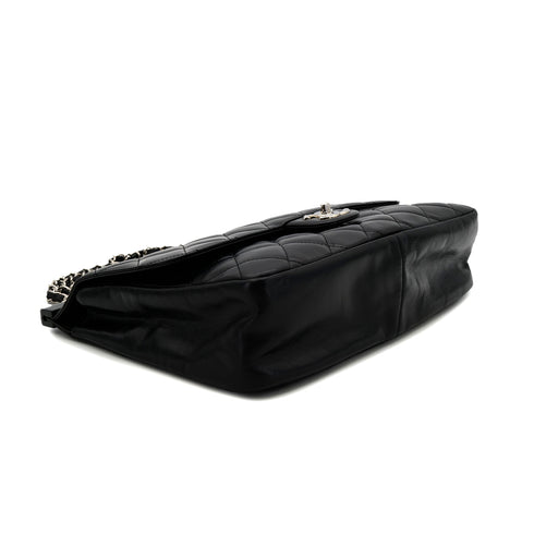 CHANEL MATELASSE 2WAY HAND CHAIN SHOULDER BAG BLACK LEATHER 90304700 - PURPOSE