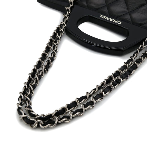 CHANEL MATELASSE 2WAY HAND CHAIN SHOULDER BAG BLACK LEATHER 90304700 - PURPOSE
