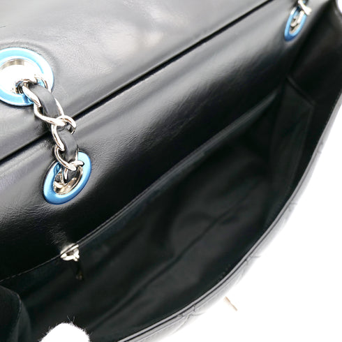 CHANEL MATELASSE 2WAY HAND CHAIN SHOULDER BAG BLACK LEATHER 90304700 - PURPOSE