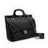 CHANEL MATELASSE 2WAY HAND CHAIN SHOULDER BAG BLACK LEATHER 90304700 - PURPOSE