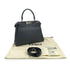 FENDI PEEKABOO REGULAR SELLERIA HAND SHOULDER BAG LEATHER DARK GRAY 8BN290 90304718