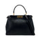 FENDI PEEKABOO REGULAR HAND SHOULDER BAG LEATHER BLACK 8BN226 90304719