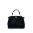 FENDI PEEKABOO MINI HAND SHOULDER BAG BLACK LEATHER 8BN244 90304723