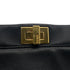 FENDI PEEKABOO MINI HAND SHOULDER BAG BLACK LEATHER 8BN244 90304723