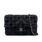 CHANEL CHAIN SHUOLDER BAG BLACK SEQUINS 90304725 - PURPOSE