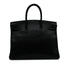 HERMES BIRKIN 35 BLACK ARDENNES HAND BAG □C GHW 90304727