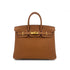 HERMES BIRKIN 25 GOLD TAURILLON CLEMENCE HAND BAG B GHW 90304728