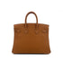 HERMES BIRKIN 25 GOLD TAURILLON CLEMENCE HAND BAG B GHW 90304728