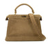 FENDI PEEKABOO ISEEU HAND SHOULDER BAG MOUTON BROWN 8BN328 90304729
