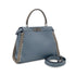 FENDI PEEKABOO REGULAR SELLERIA HAND SHOULDER BAG LEATHER BLUE GRAY 8BN290 90304733