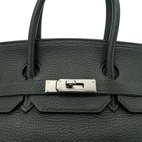 HERMES BIRKIN 35 VERT TOGO HAND BAG □F PHW 90304734