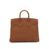 HERMES BIRKIN 25 GOLD TOGO HAND BAG U GHW 90304762