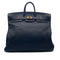 HERMES HAUT A COURROIES 50 BLUE INDIGO TOGO HAND BAG □E GHW 90304764