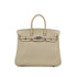 HERMES BIRKIN 25 PARCHEMIN VEAU SWIFT HAND BAG □L PHW 90304768