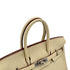 HERMES BIRKIN 25 PARCHEMIN VEAU SWIFT HAND BAG □L PHW 90304768