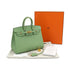 HERMES BIRKIN 25 SELLIER VERT CRIQUET VEAU EPSOM HAND BAG Y GHW 90304773 - PURPOSE