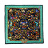 HERMES CARRE 90 PIERRES D' ORIENT ET D' OCCIDENT SCARF SILK MULTICOLOR 90304777