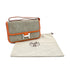 HERMES CONSTANCE ELAN GRIS PERLE CREVETTE DEBRIS SWIFT SHOULDER BAG □Q PHW 90304915